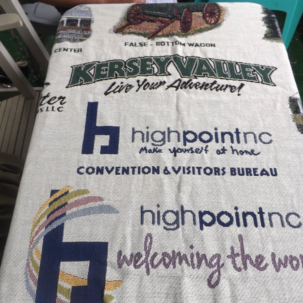 Kersey Valley NC Throw Afghan 72x50
